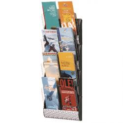 Fast Paper Maxi System Pocket Wall Display A5 or 1/3 A4 Pocket Silver