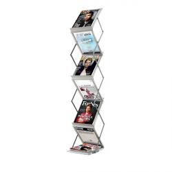 Fast Paper Foldable Display System 6 Compartment