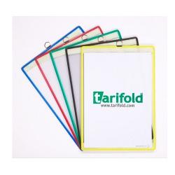 Tarifold A4 Hanging Pockets Assorted Pack of 5