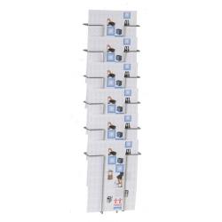 Twinco Wall Mounted A4 Literature Holder 6 Compartments TW51408